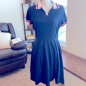Brooks Brothers Skater Dress in Navy
